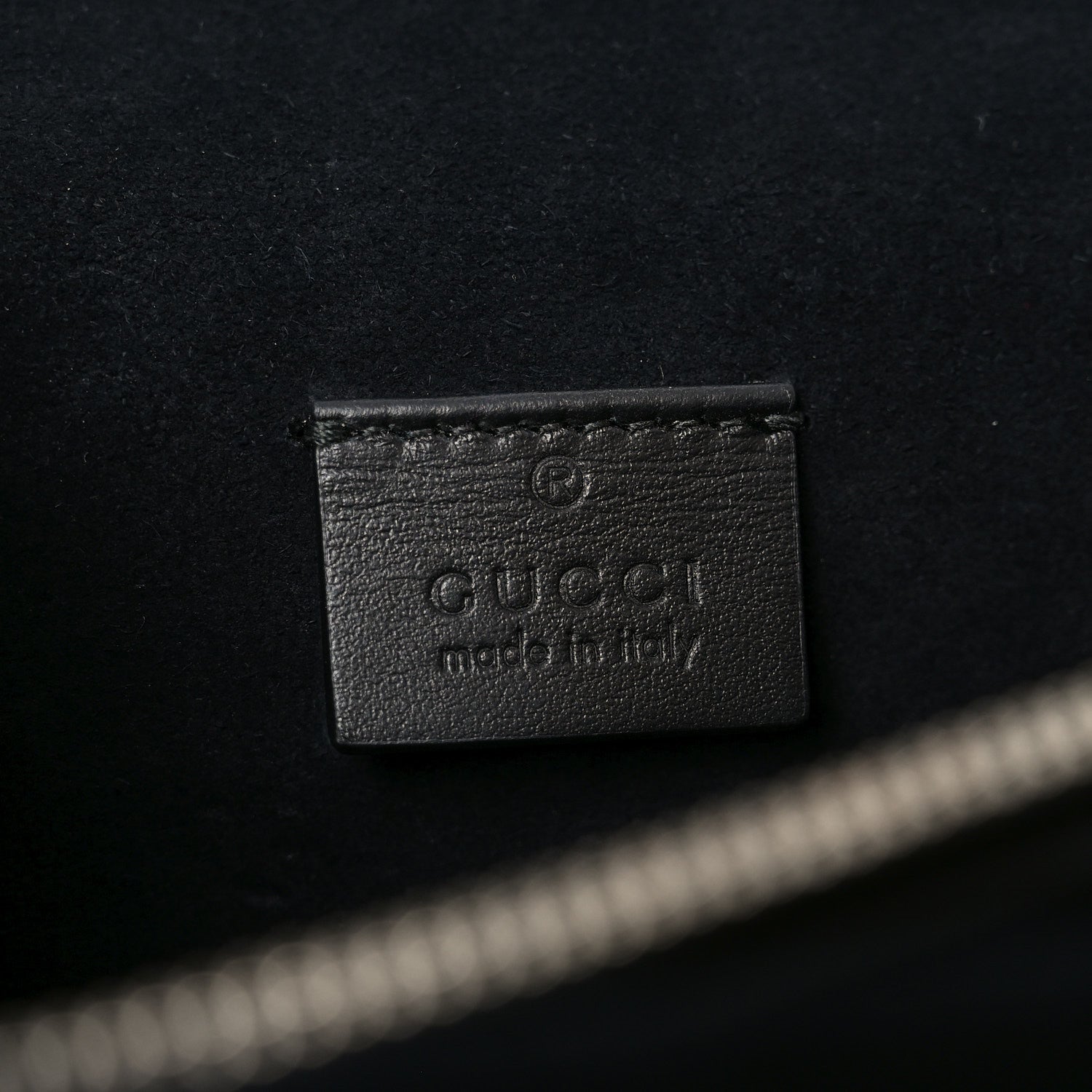 Gucci GG Supreme Monogram Small Dionysus Shoulder Bag Black