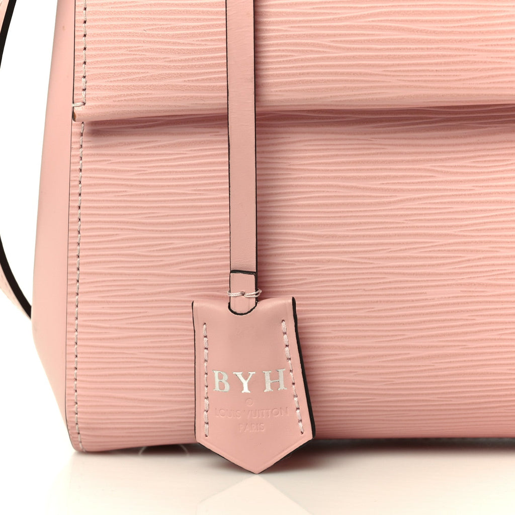 Louis Vuitton Epi Cluny BB Rose Ballerine