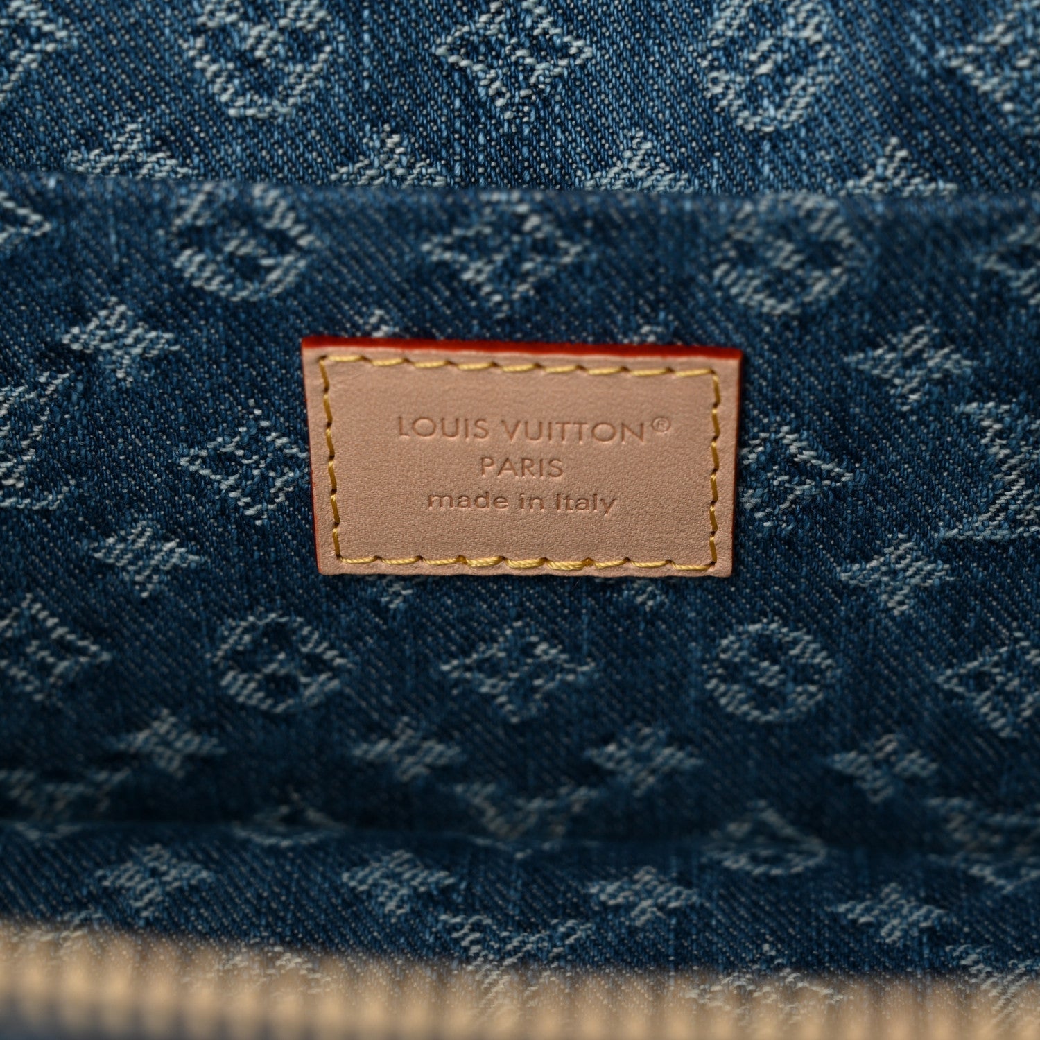 Louis Vuitton Monogram Denim Nice Mini Blue