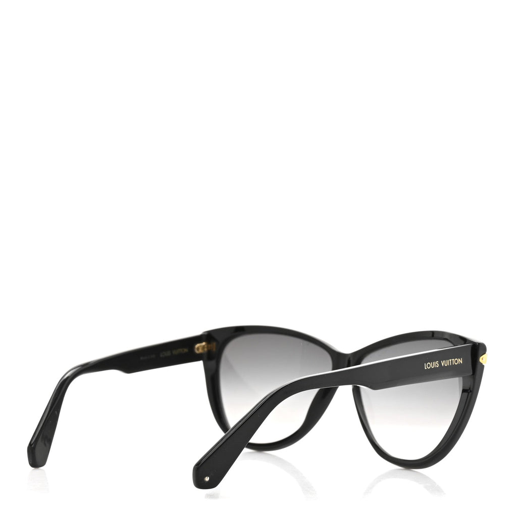 Louis Vuitton Acetate Velvet Sunglasses Z1293W Black