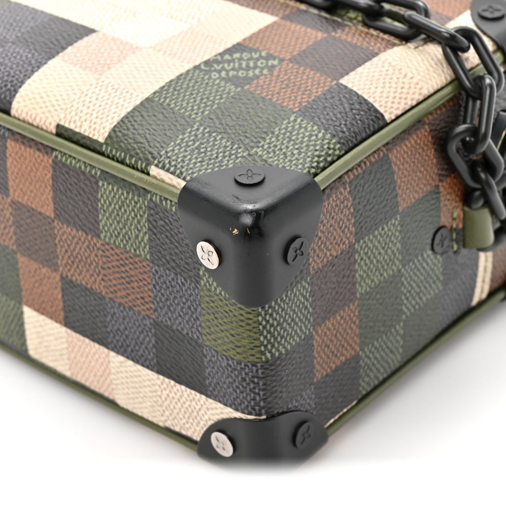 Louis Vuitton Damoflage Mini Soft Trunk Green