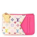 Louis Vuitton LV X TM Monogram Romy Card Holder Kawaii Pink