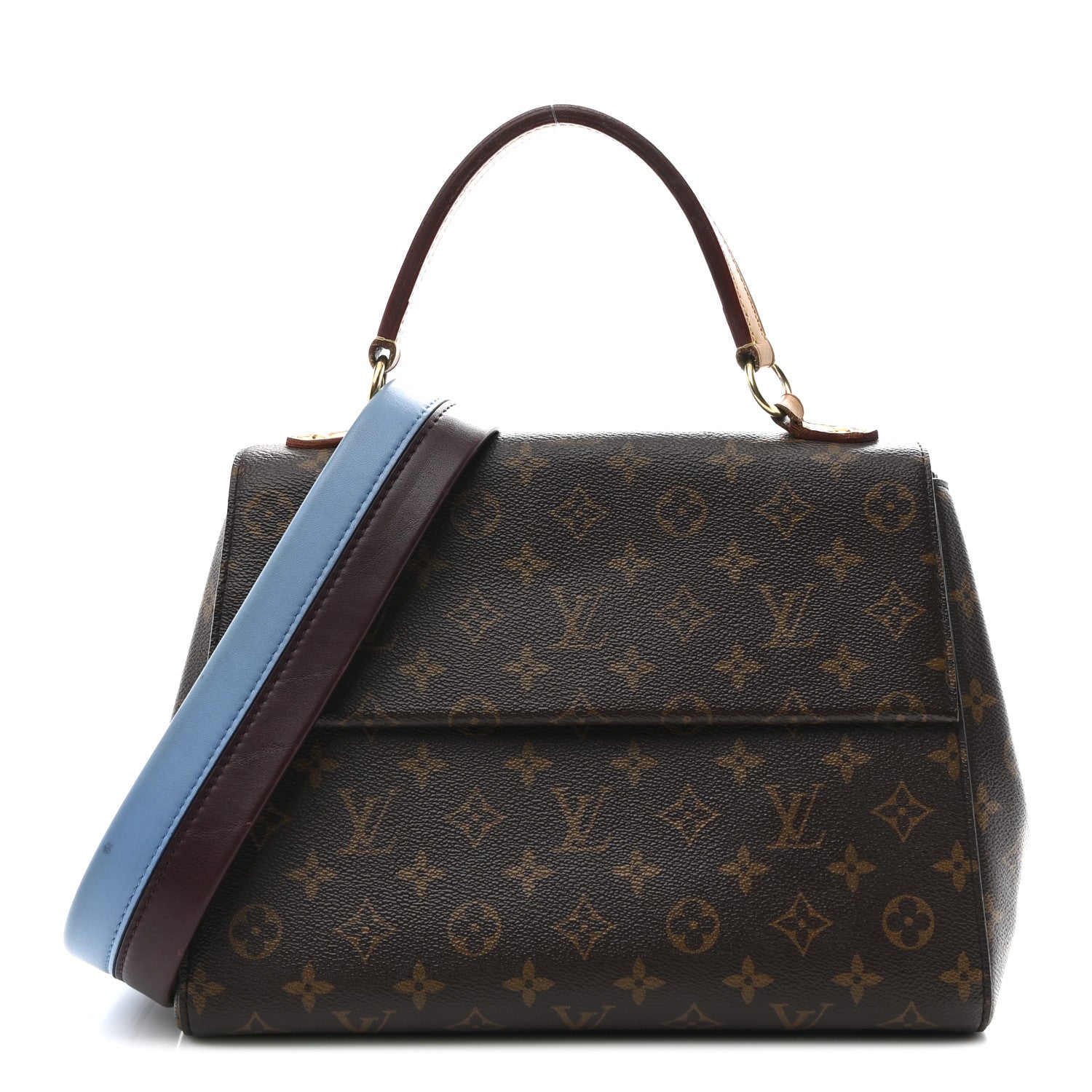 Louis Vuitton Monogram Cluny MM Blue Glacial