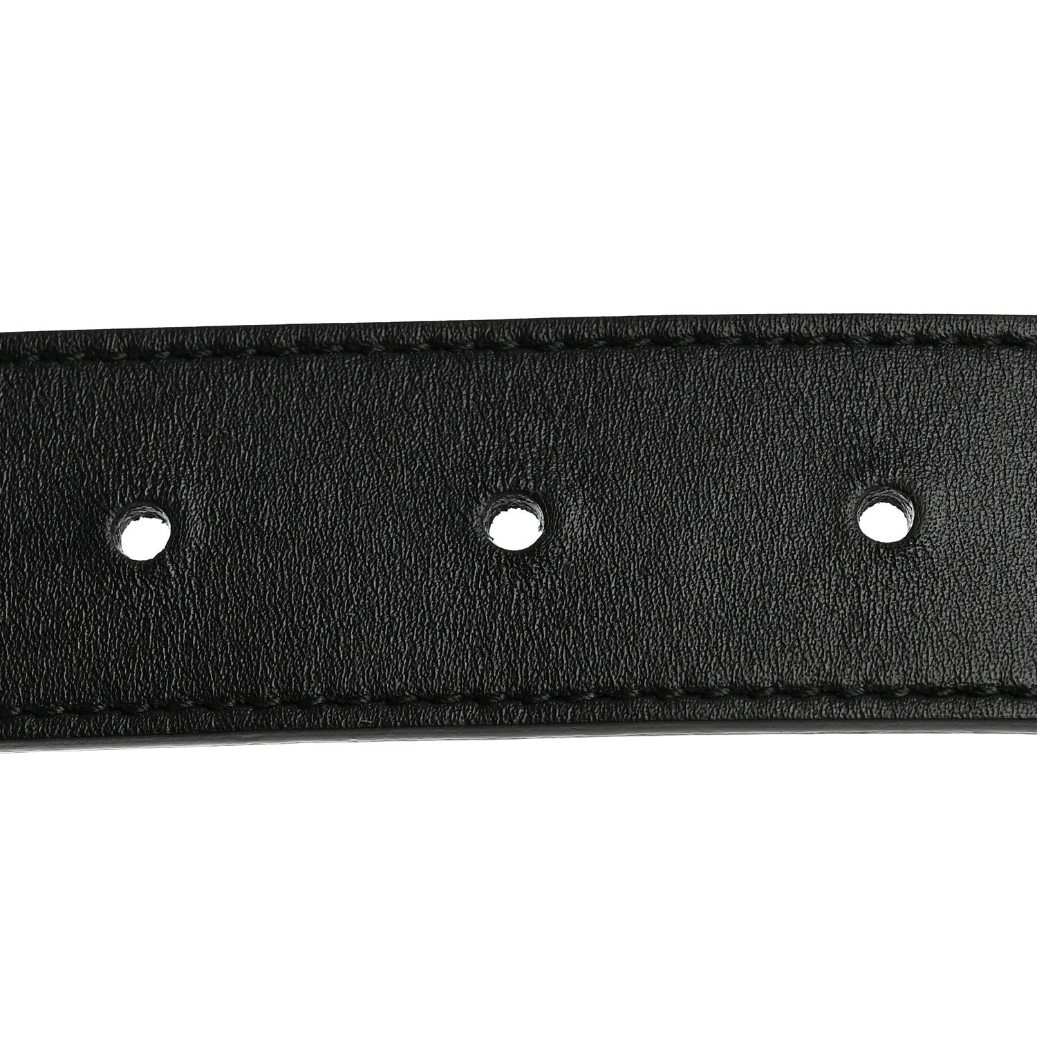 Gucci Calfskin Double G 30mm 70 28 Belt Black
