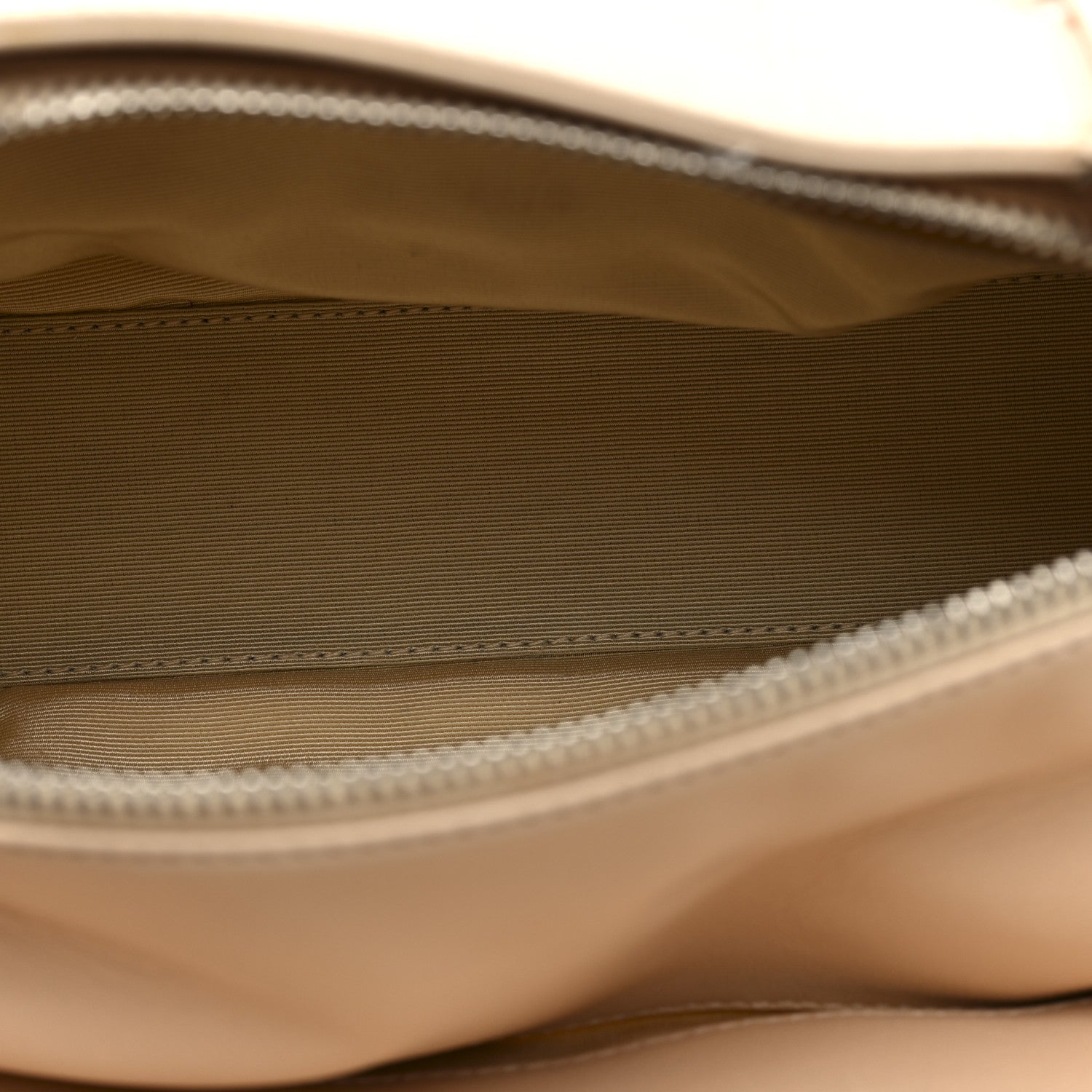 Chanel Lambskin Quilted CC Chocolate Bar Barrel Bag Beige