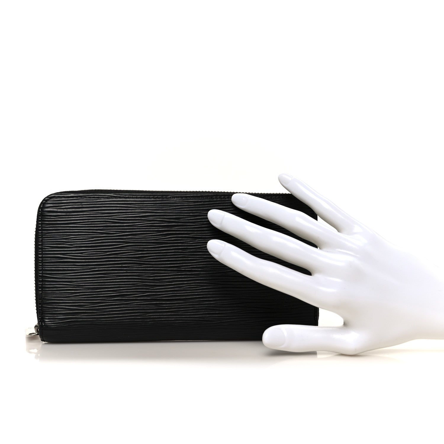 Louis Vuitton Epi Zippy Wallet Black