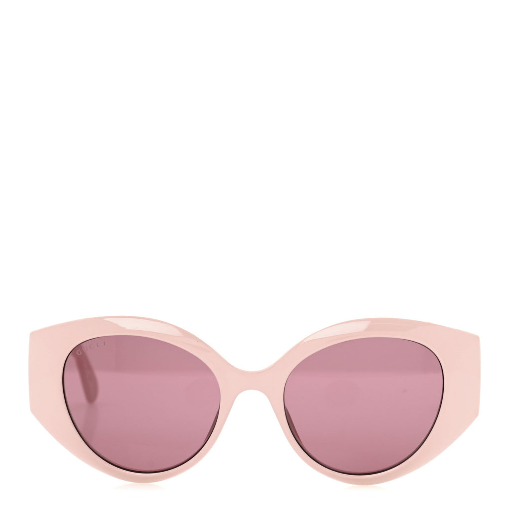 Gucci Acetate GG Cat Eye Sunglasses GG0809S Pink