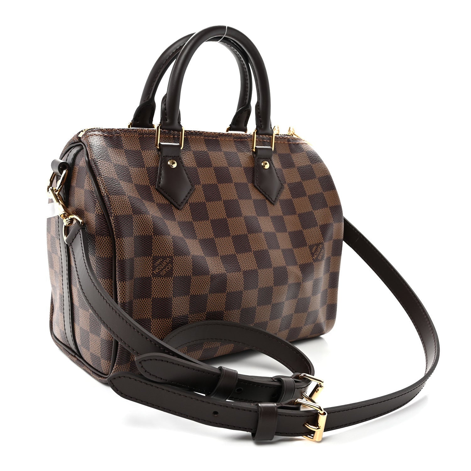 Louis Vuitton Damier Ebene Speedy Bandouliere 25