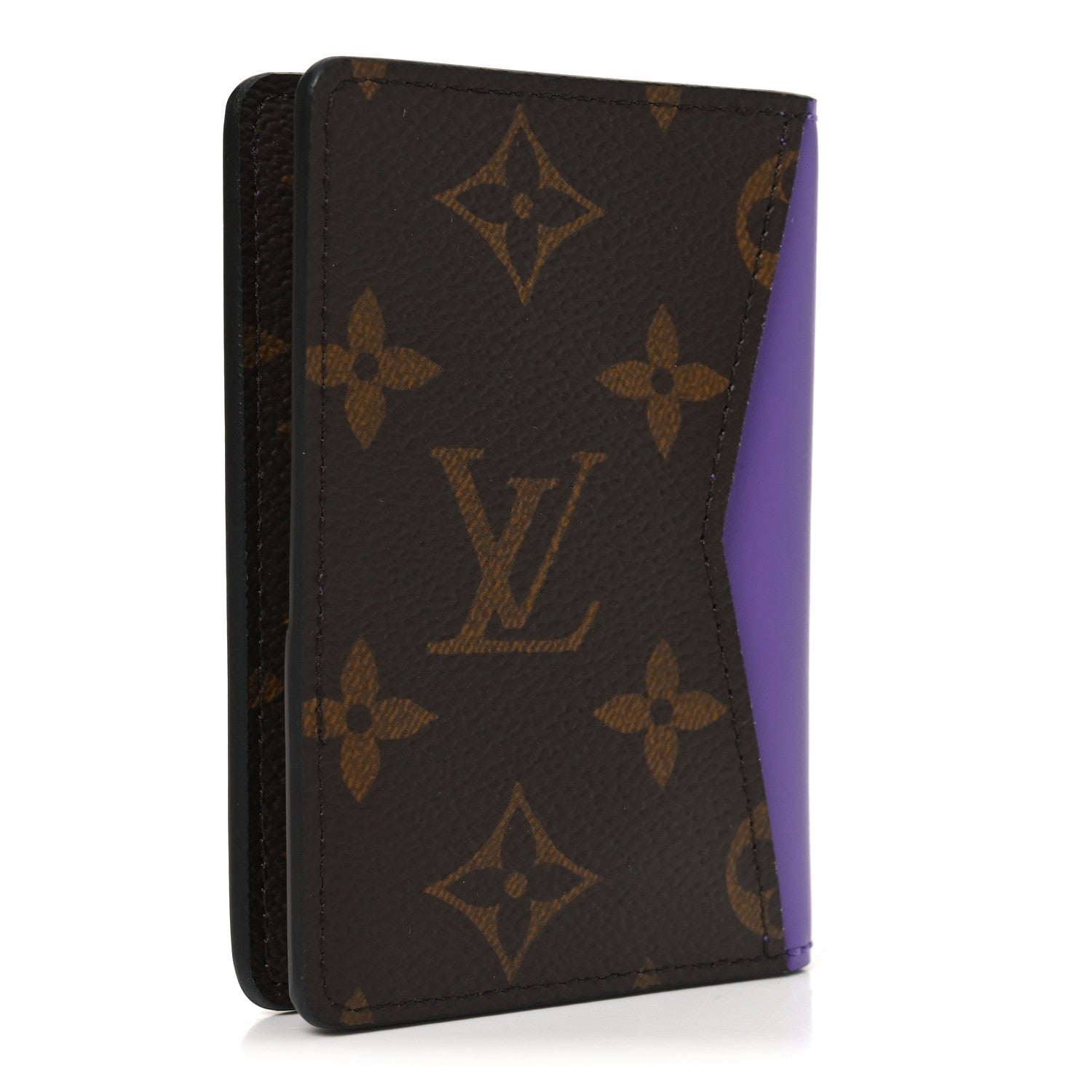 Louis Vuitton Monogram Pocket Organizer NM Purple