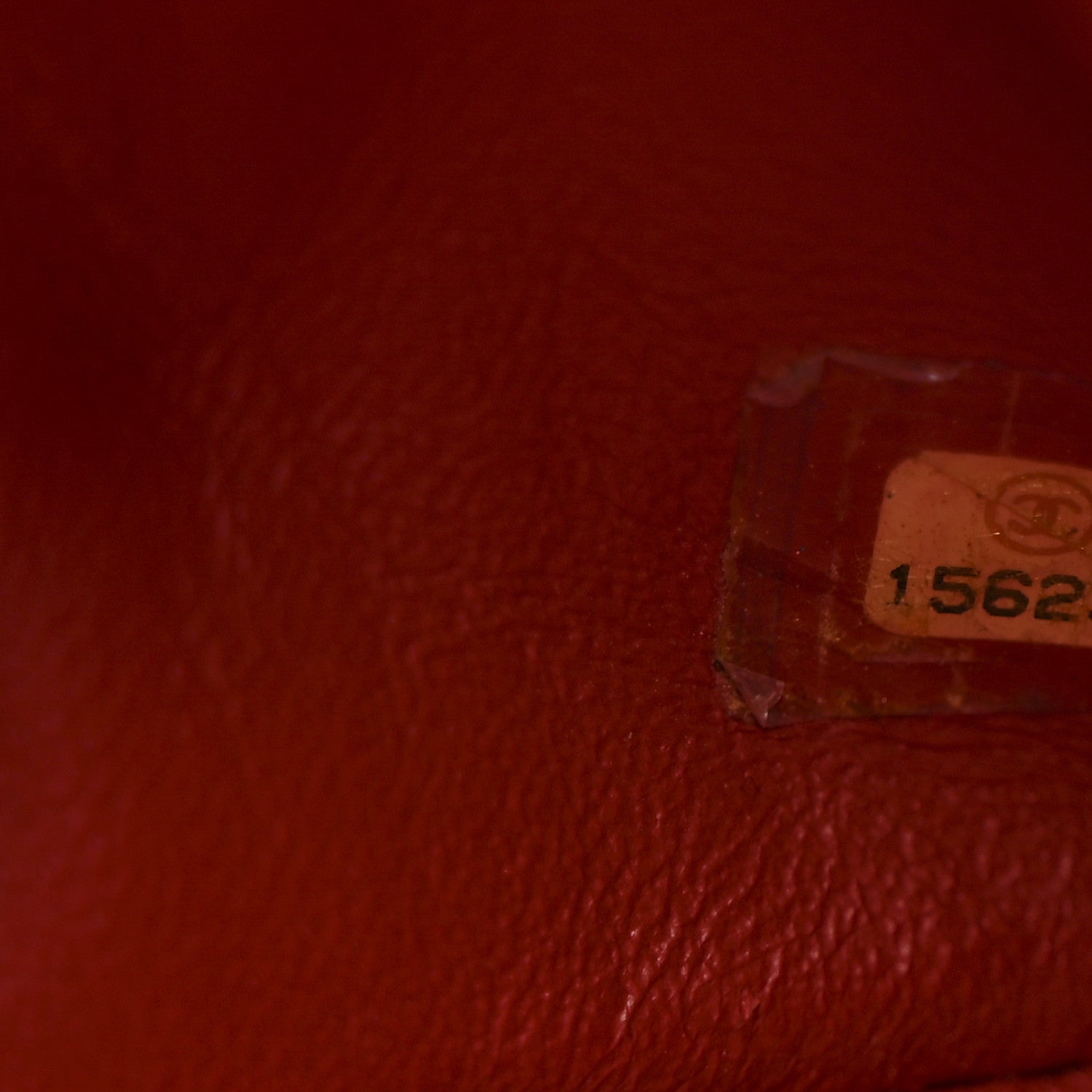 Chanel Lambskin Quilted Mini Rectangular Flap Red
