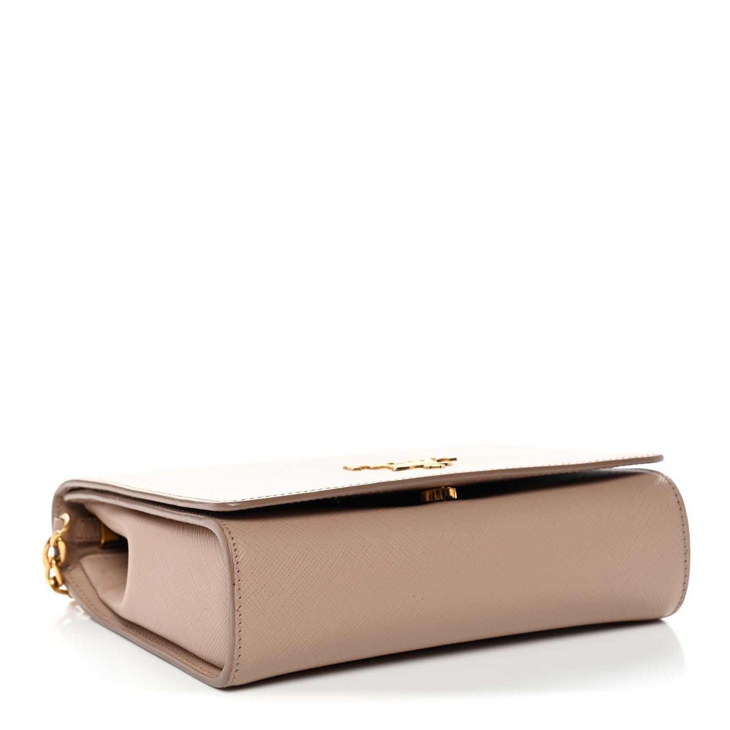 Prada Saffiano Chain Crossbody Bag Cipria