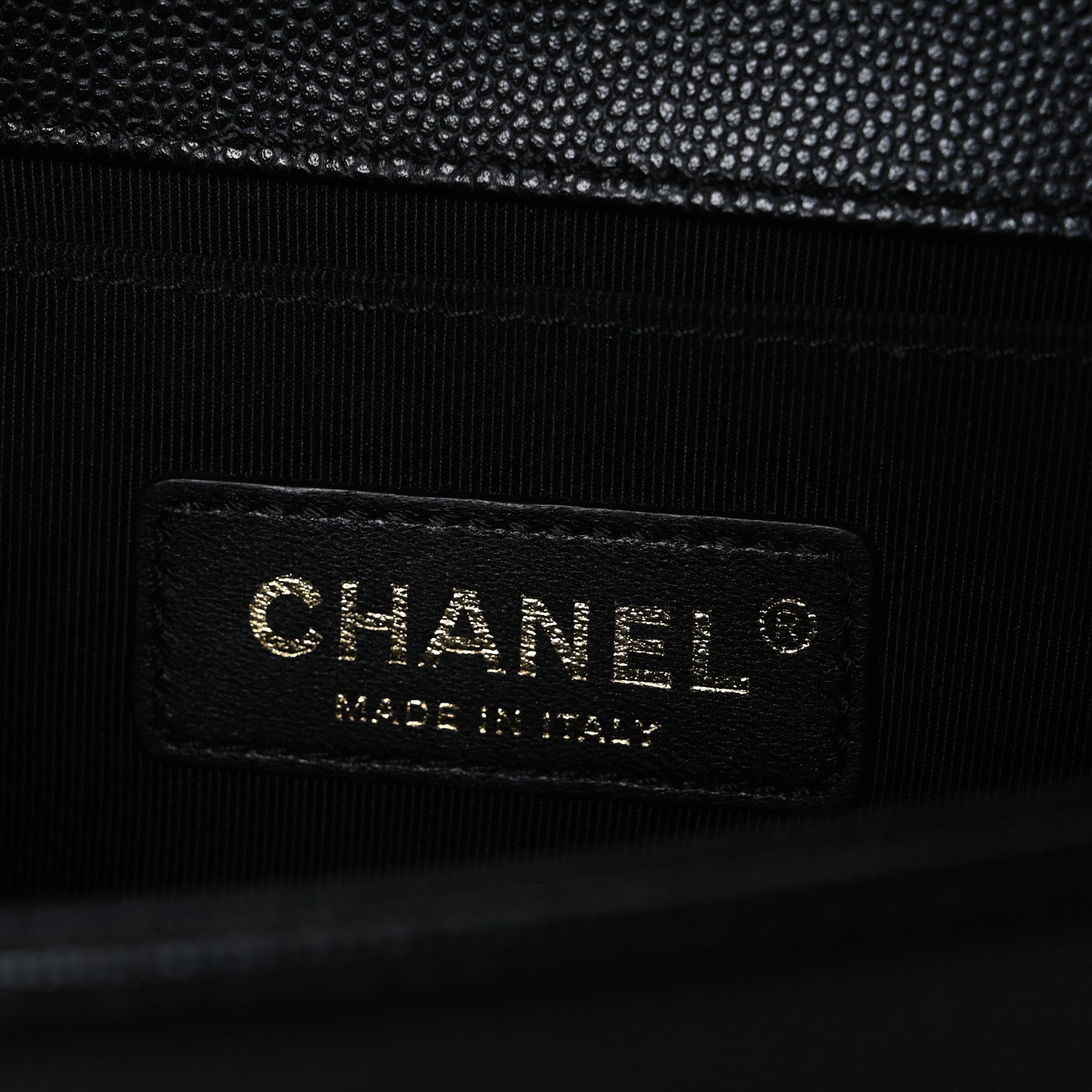 Chanel Caviar Quilted Small Boy Flap Black