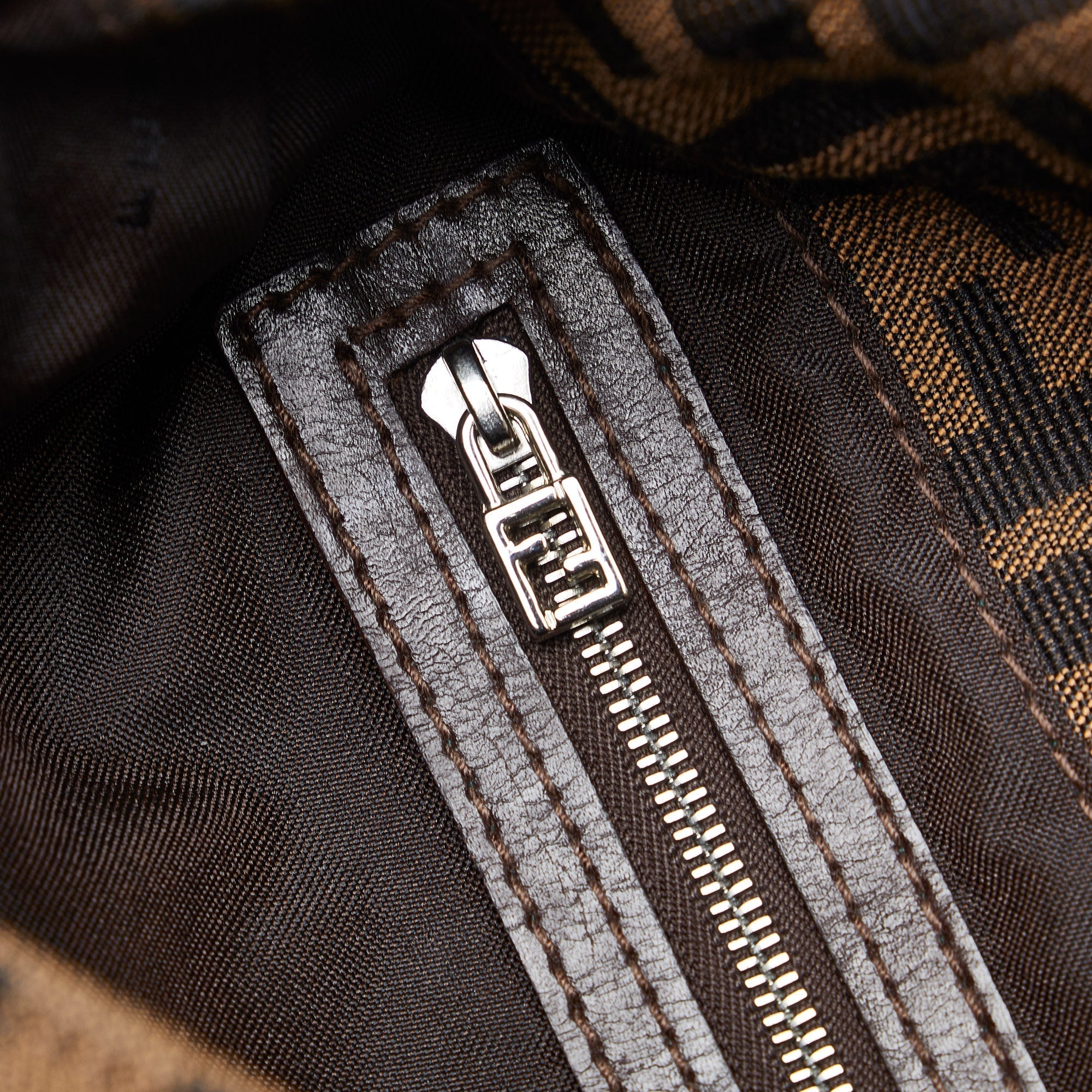 FENDI Zucca Mamma Forever Shoulder Bag