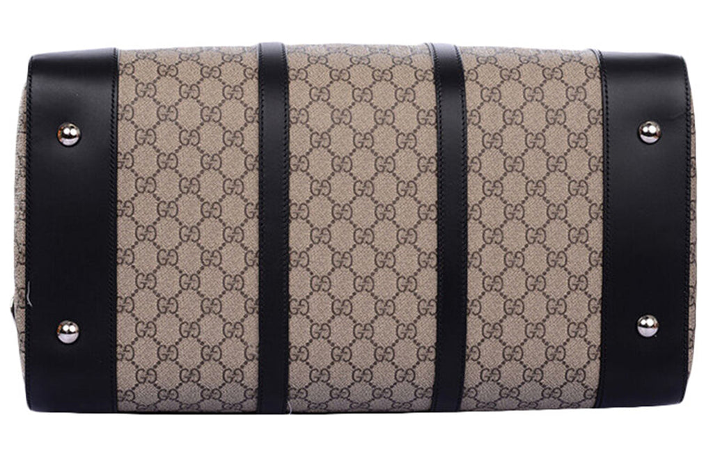 GUCCI Logo Canvas Large Capacity travel handbag Unisex / / Black 406380-KHN7N-9772