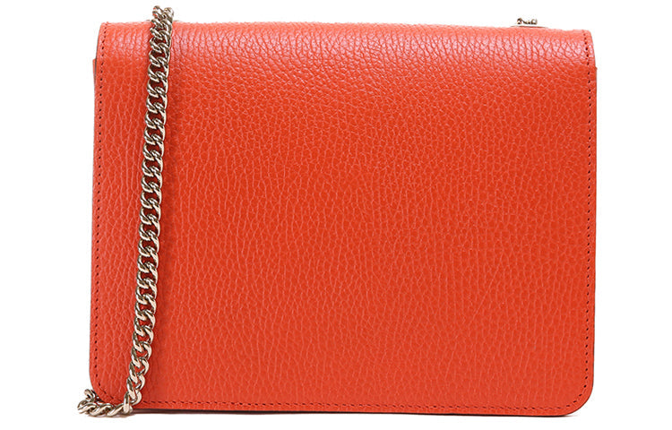 (WMNS) GUCCI Leather Organ Crossbody Bag Single Shoulder Bag Orange 510304-CAO0G-7527