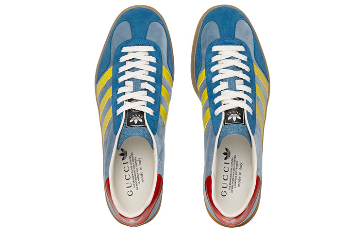adidas x GUCCI Gazelle 'Light Blue Suede' 707848-9STU0-4860