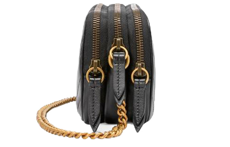(WMNS) GUCCI GG Marmont Shoulder Bag Mini Black 546581-DTDCT-1000