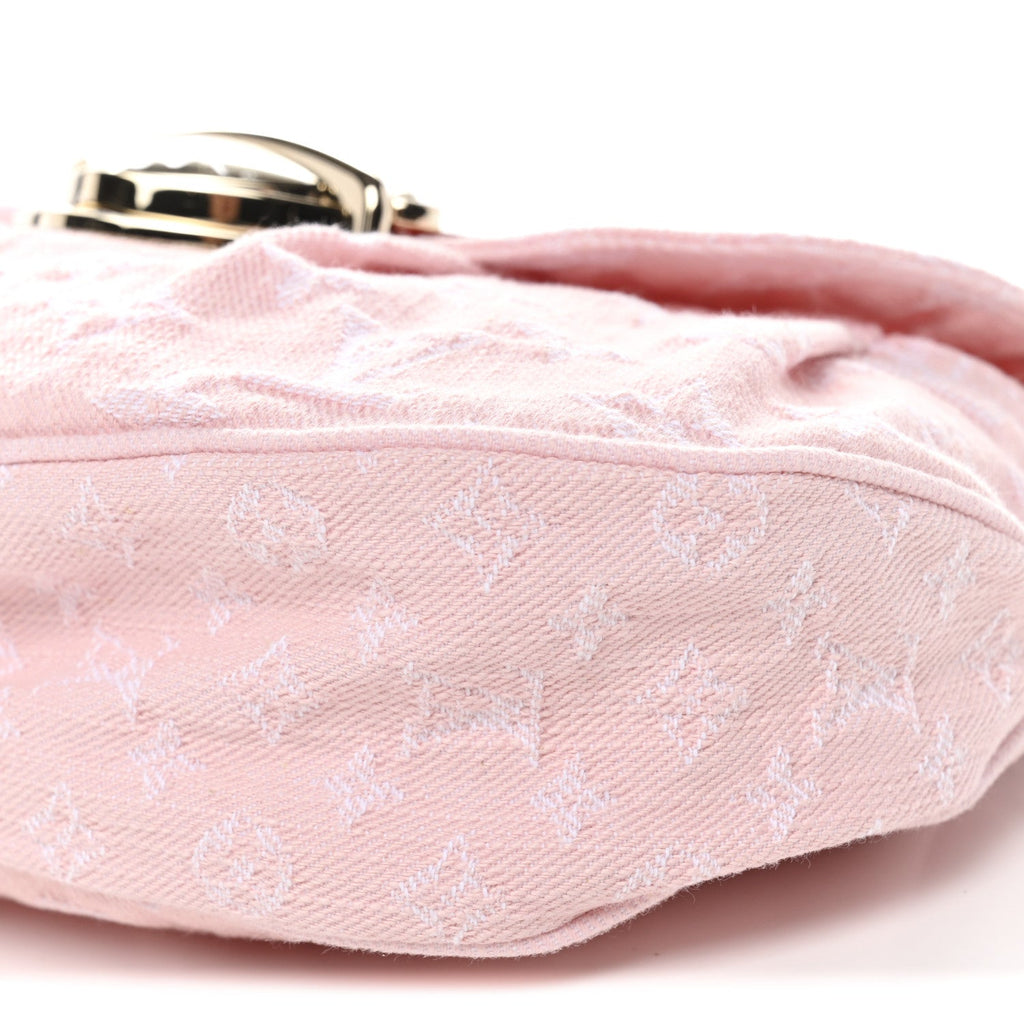 Louis Vuitton Monogram Denim Sunset  Washed Pink