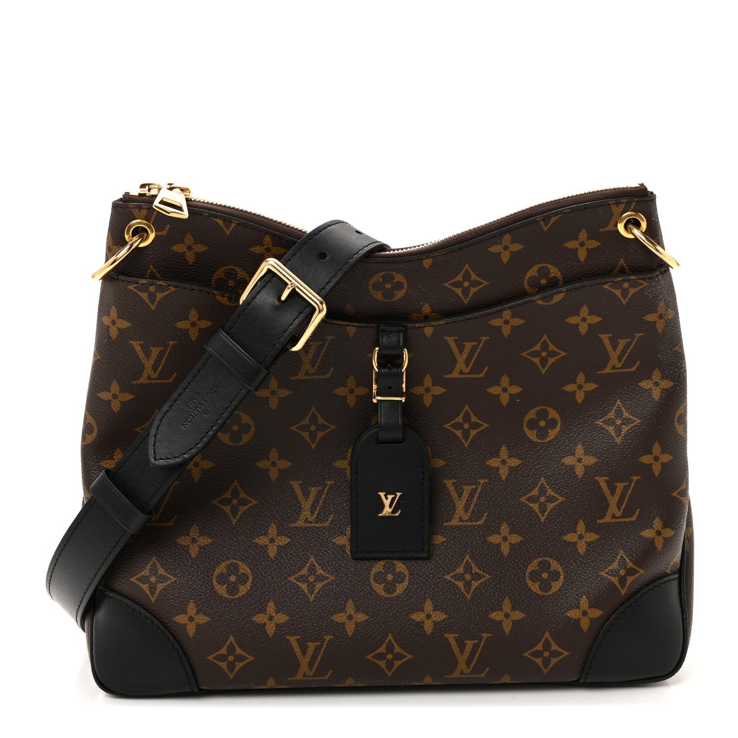 Louis Vuitton Monogram Odeon MM Black