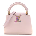 Louis Vuitton Taurillon LV Ski Capucines Mini Pearly Lilac