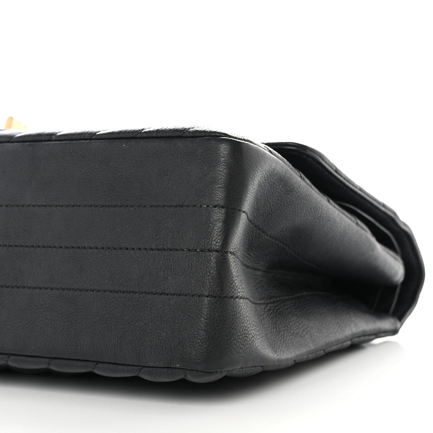 Chanel Crumpled Calfskin Chevron Quilted 2.55 Reissue 226 Black