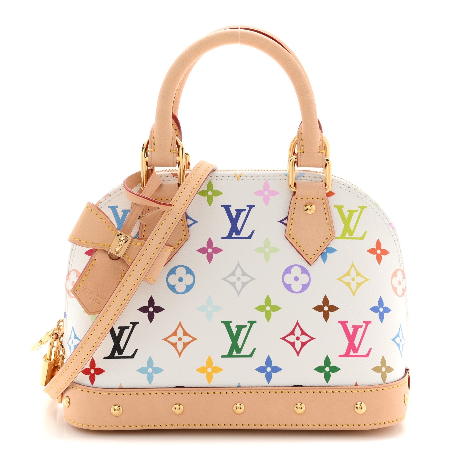 Louis Vuitton LV X TM Monogram Multicolor Alma BB White