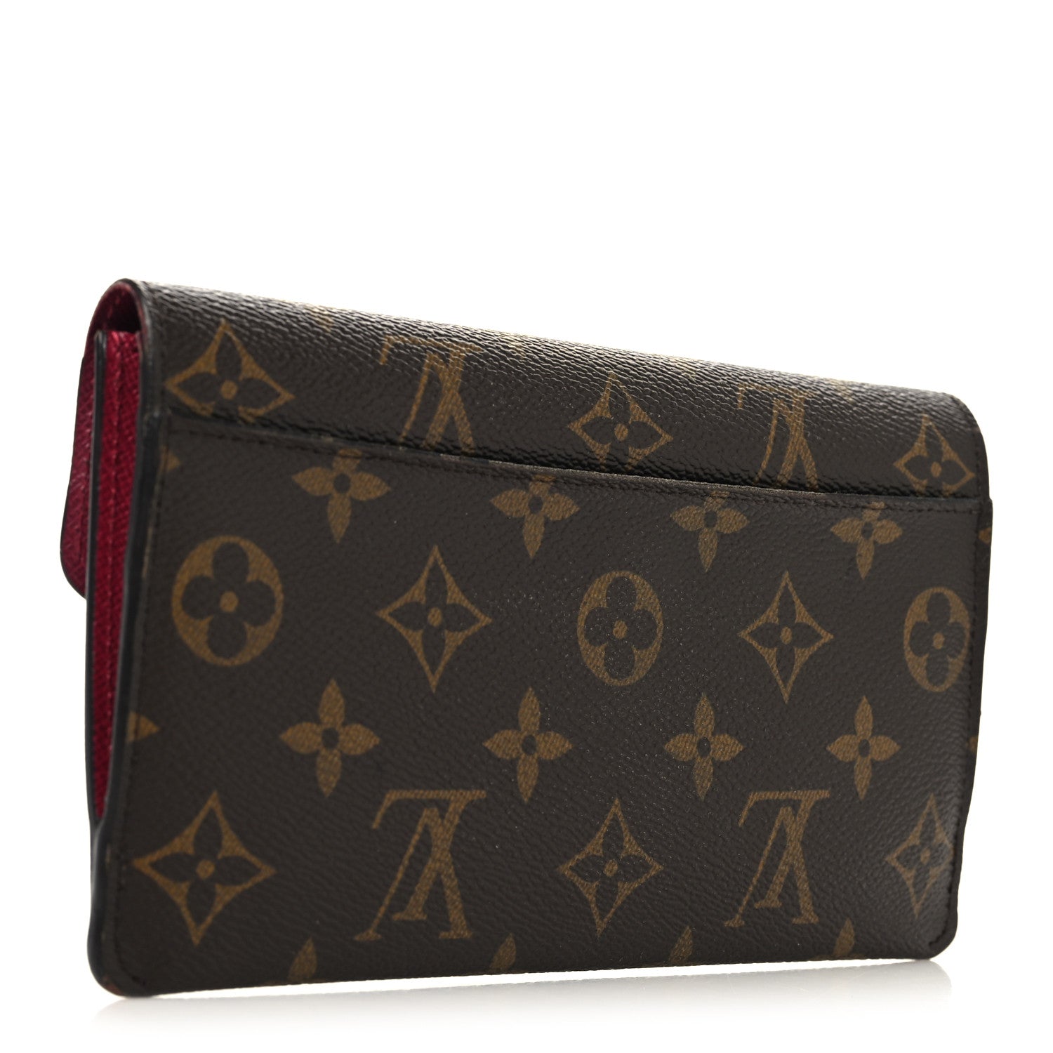 Louis Vuitton Monogram Jeanne Wallet Fuchsia