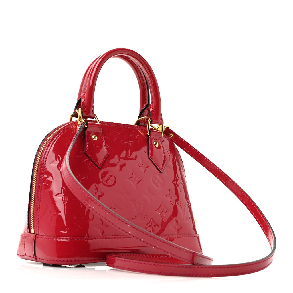 Louis Vuitton Vernis Alma BB Rose Indien