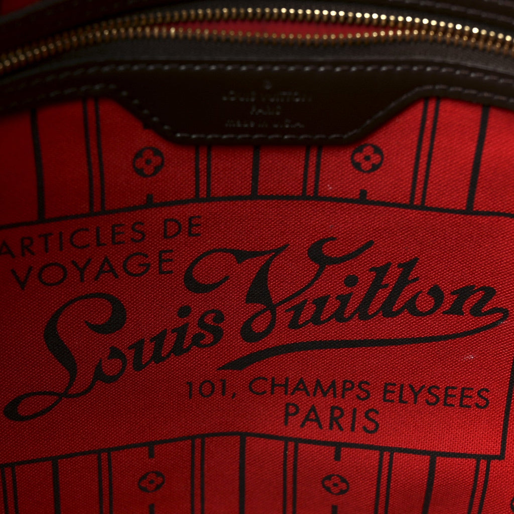 Louis Vuitton Damier Ebene Neverfull MM