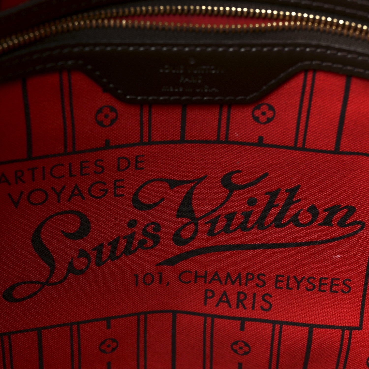 Louis Vuitton Damier Ebene Neverfull MM