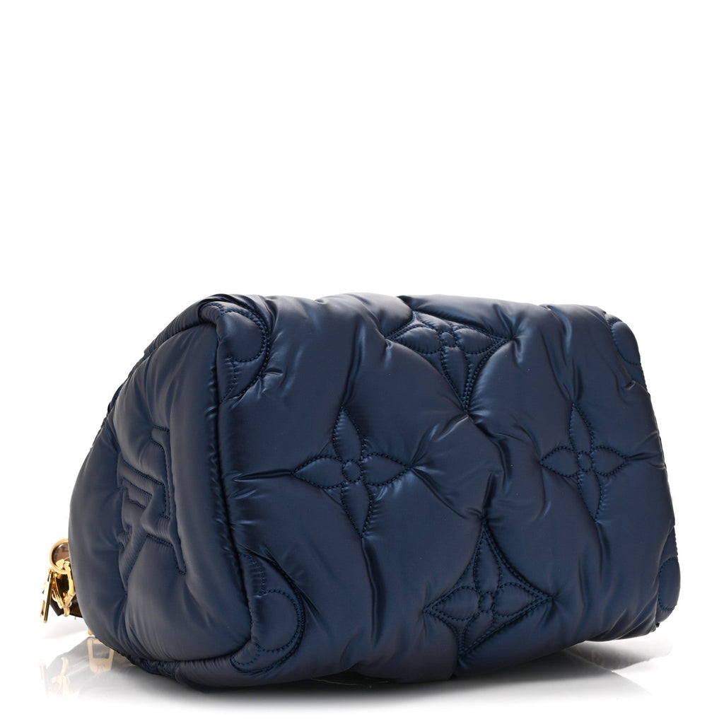 Louis Vuitton Econyl Mini Monogram Pillow Speedy Bandouliere 25 Navy