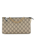 Gucci GG Supreme Monogram Wrist Wallet Black