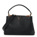 Louis Vuitton Taurillon Capucines GM Souple Black
