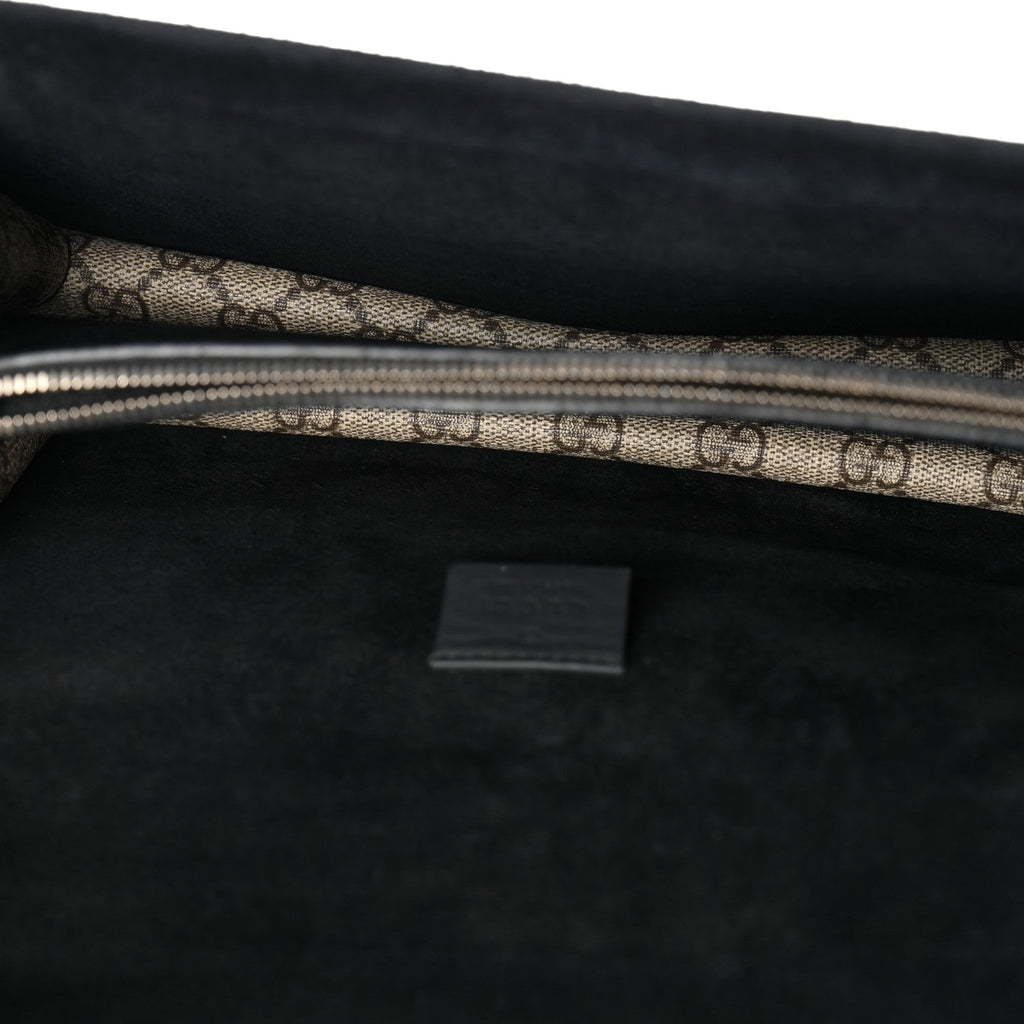 Gucci GG Supreme Monogram Small Dionysus Shoulder Bag Black