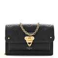 Louis Vuitton Empreinte Vavin Chain Wallet Black