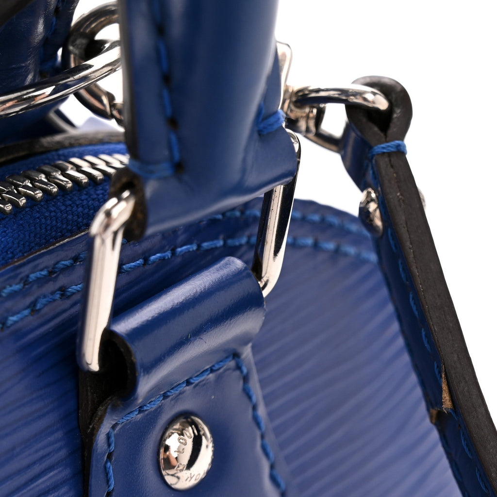 Louis Vuitton Epi Alma BB Blueberry