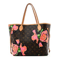 Louis Vuitton Monogram Roses Neverfull MM