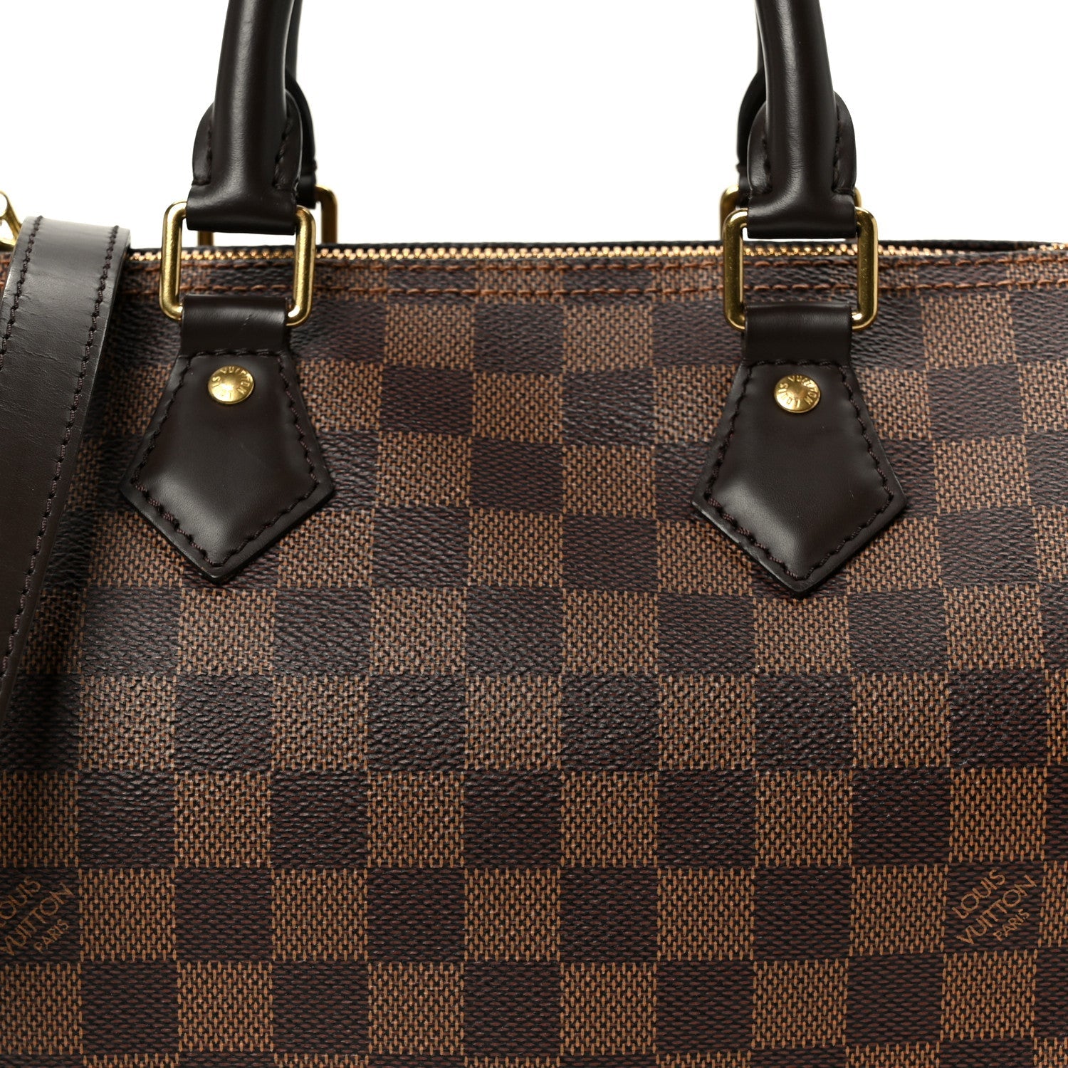 Louis Vuitton Damier Ebene Speedy Bandouliere 25