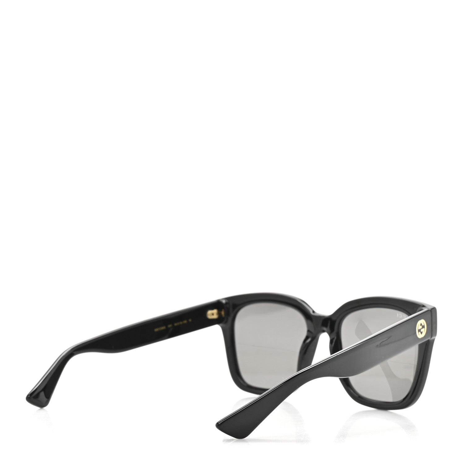 Gucci Acetate Square Frame Sunglasses GG1338S Black