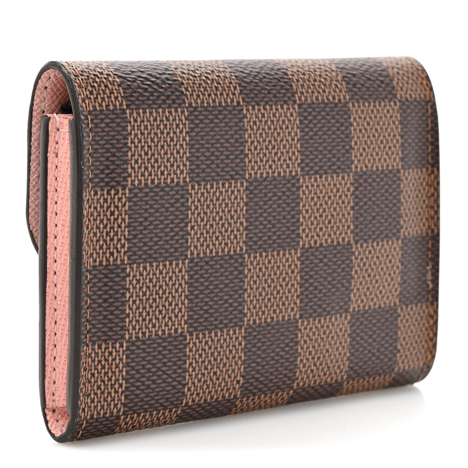 Louis Vuitton Damier Ebene Rosalie Coin Purse Rose Ballerine