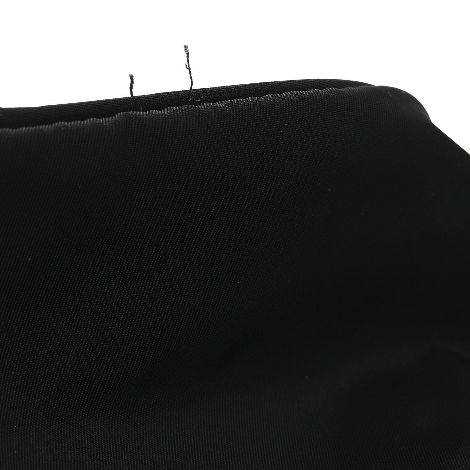 Prada Saffiano Tessuto Nylon Mini Bucket Crossbody Bag Black