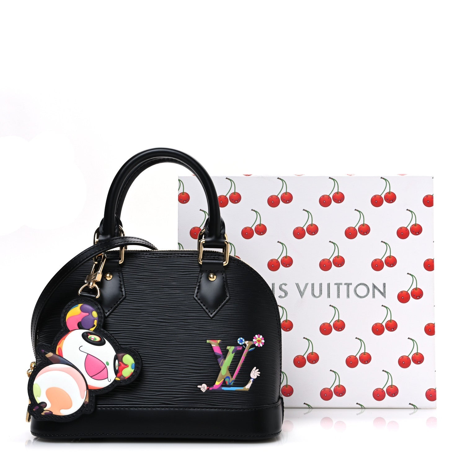 Louis Vuitton LV X TM Epi Alma BB Black