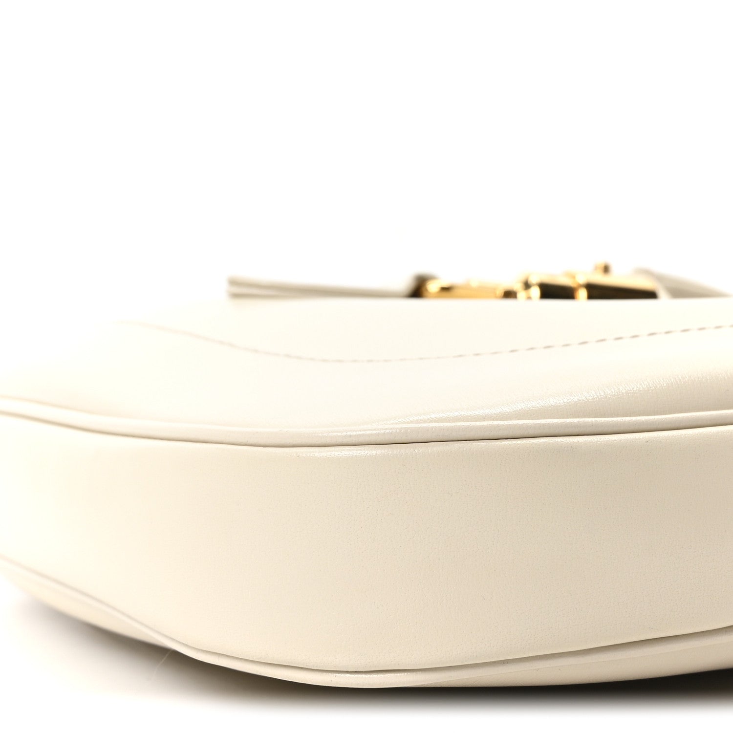 Gucci Boarded Dyana Lux Calfskin Small Jackie 1961 Hobo Mystic White
