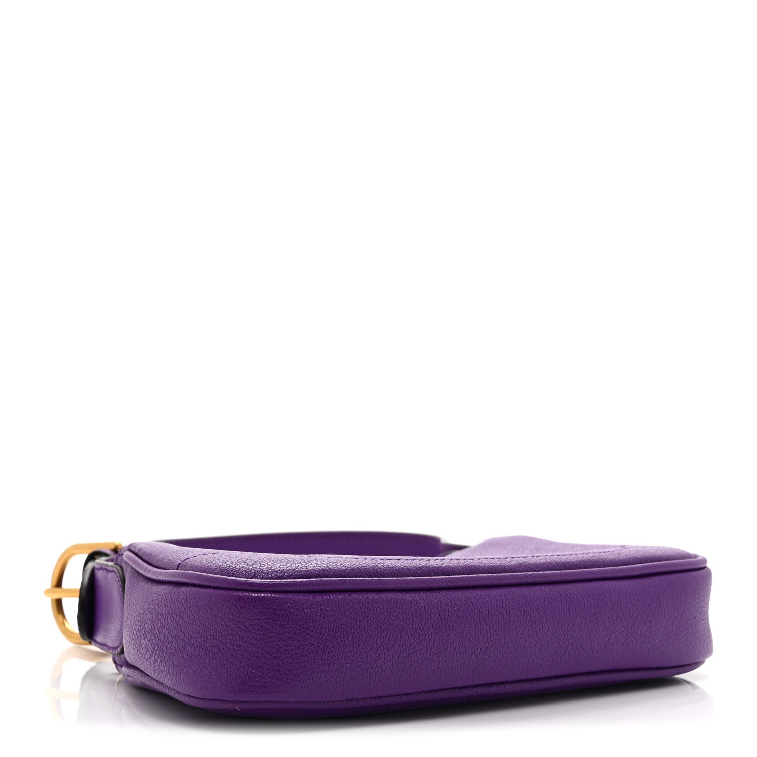 Gucci Goatskin Mini Aphrodite Shoulder Bag Shine Purple