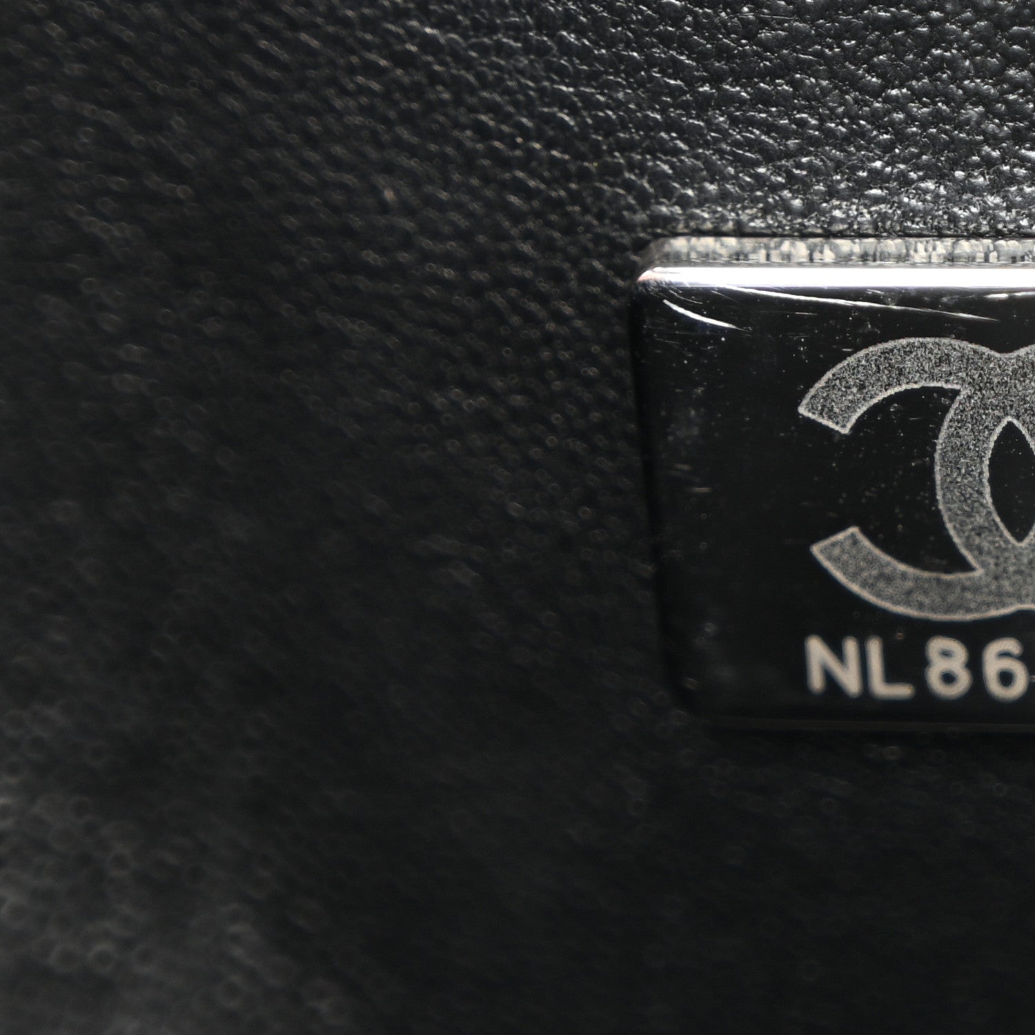 Chanel Lambskin Quilted Medium Double Flap So Black