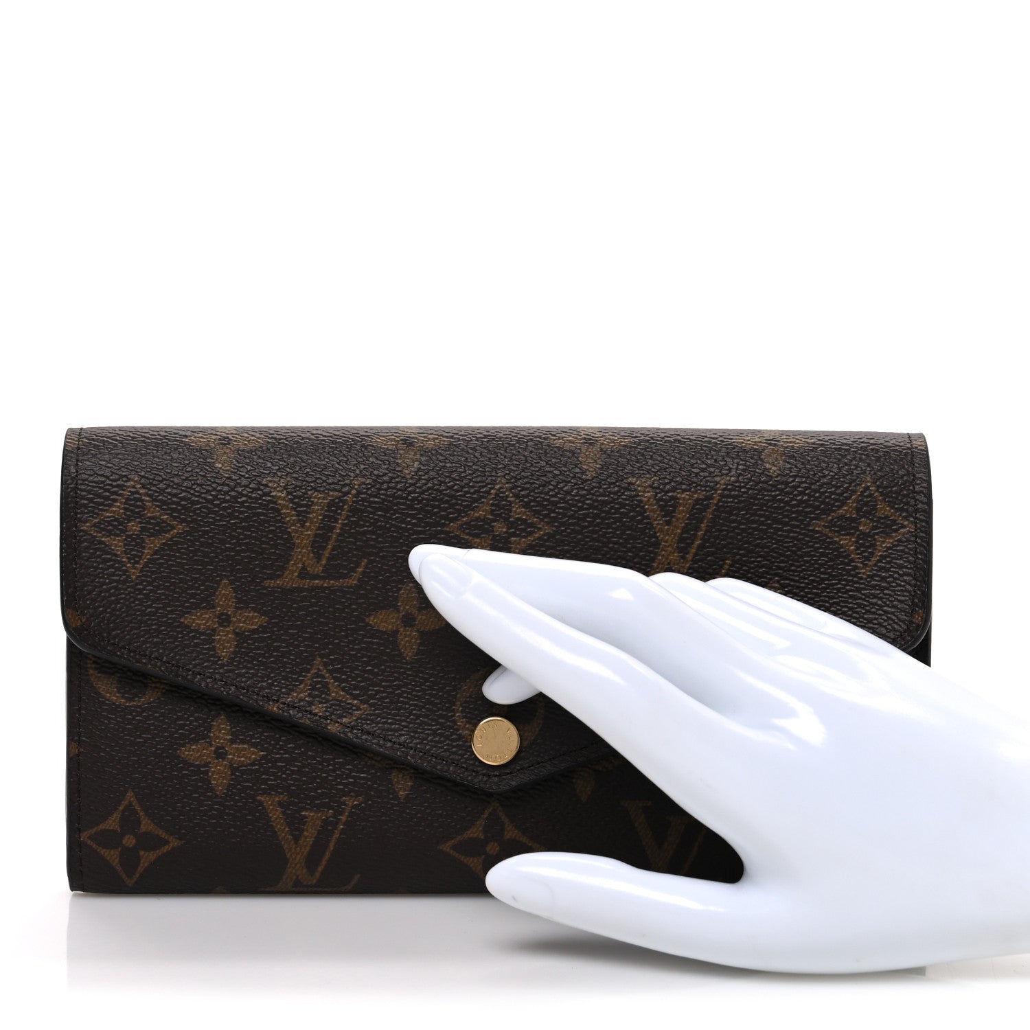 Louis Vuitton Monogram Sarah Wallet NM Fuchsia