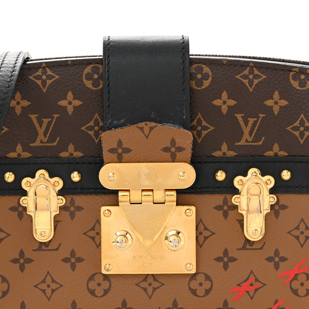 Louis Vuitton Reverse Monogram Trunk Clutch