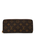 Louis Vuitton Monogram Clemence Wallet Rose Ballerine