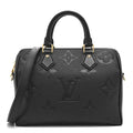 Louis Vuitton Empreinte Monogram Giant Speedy Bandouliere 25 Black