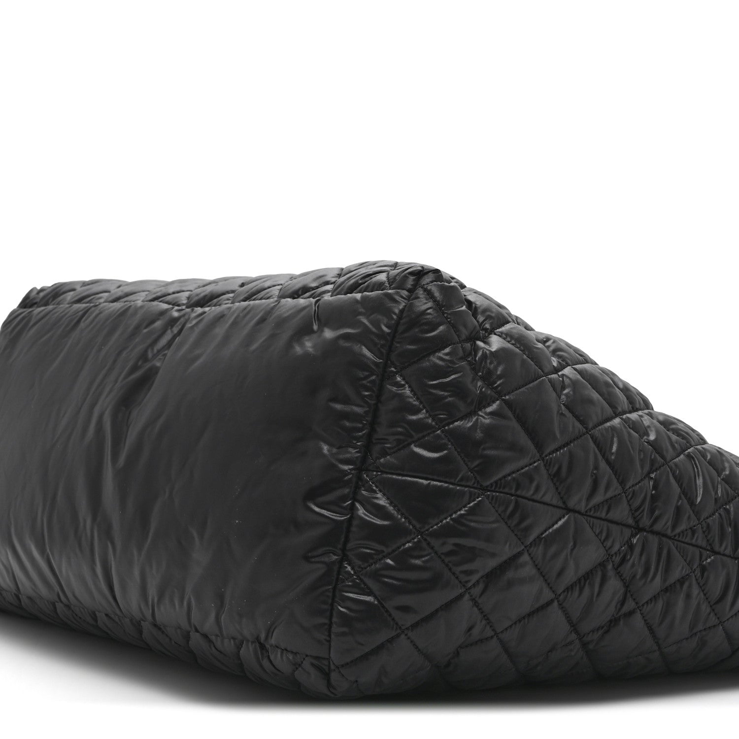 Chanel Nylon Quilted Large Coco Cocoon Tote Black